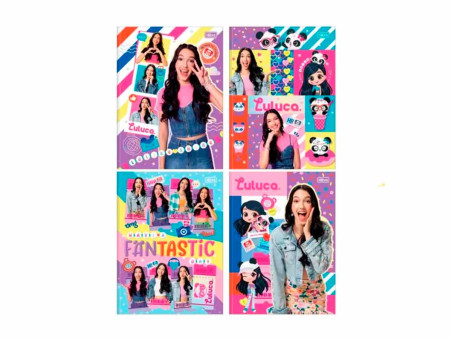 CADERNO BROCHURAO 80F.LULUCA+ADESIV.CD.