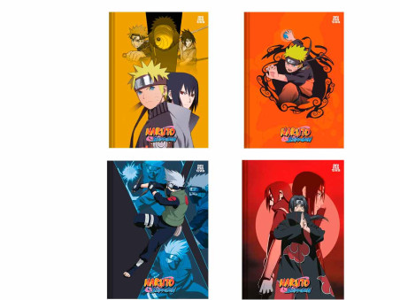 CADERNO BROCHURAO 48F.NARUTO CD.