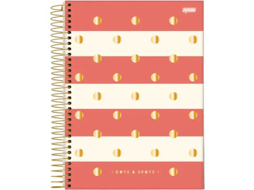 CADERNO ESPIRAL  80F.DOTS...