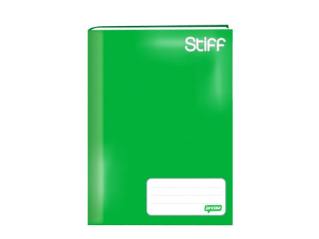 CADERNO BROCHURAO 96F.VERDE STIFF CD.