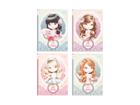 CADERNO COLEGIAL  80F.JOLIE CD.