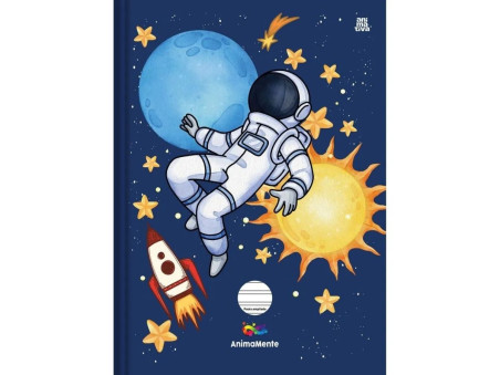 CADERNO BROCHURAO 80F.PAUTA AMPLIADA