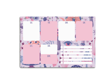 BLOCO PLANNER SEMANAL...