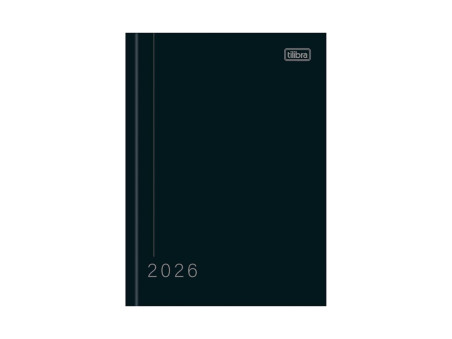 AGENDA CART.PEPPER  PRETA 12X17 AN.160P.