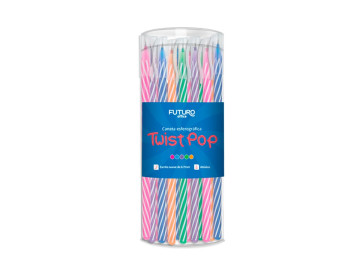 CANETA ESF.TWIST POP CORES...