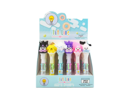 CANETA ESF.04 CORES ANIMAIS LED E562-AV