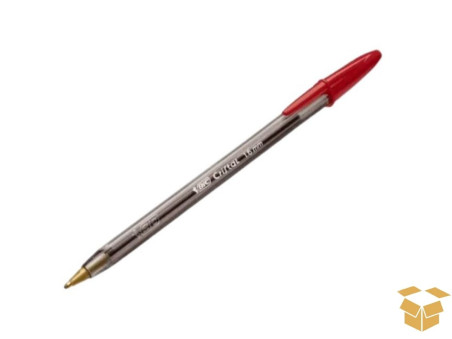 CANETA ESF.BIC BOLD VERMELHA 1.6 C/25