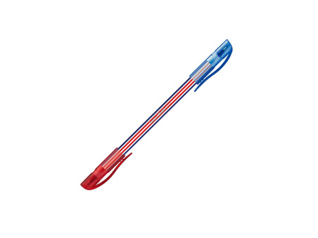 CANETA ESF.BICOLOR AZ/VM.1,0MM AV.