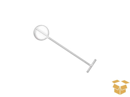 PINO FIXACAO 25MM TRANSP.SAFETY C/100