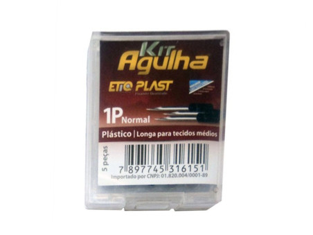 AGULHA APLICADOR PE DE PLAST.LONGA C5