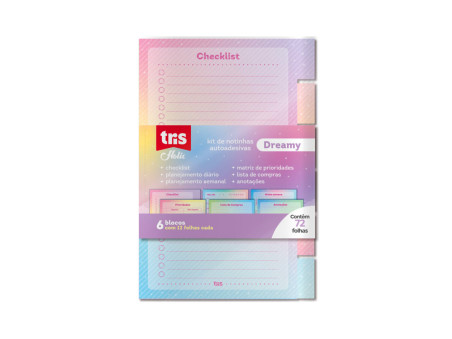 POST-IT 147X100MM DREAMY LIST 6X12F.