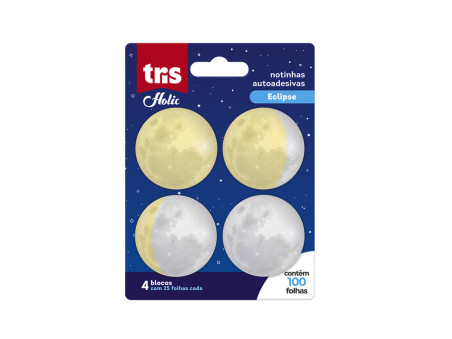 POST-IT FORMATO 45X45MM ECLIPSE 4X25F.