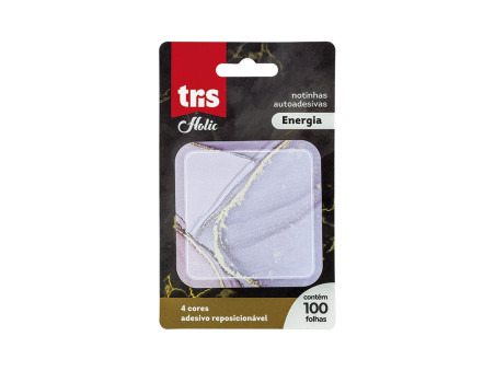 POST-IT  70X70MM 4 CORES ENERGIA 4X25F.