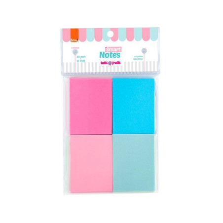 POST-IT  38X51MM 4 CORES TUTTIFRUT.4X50