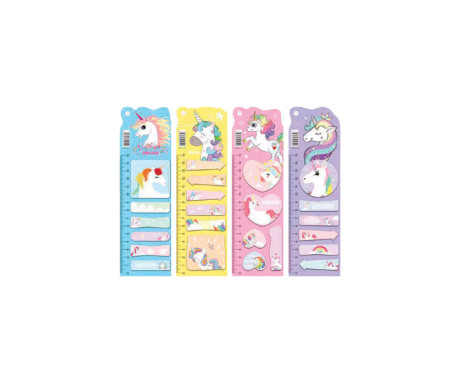 POST-IT FORMATO CUTE UNICORNIO 15F.CADA