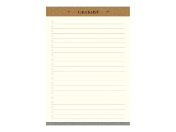 BLOCO ANOTACAO KRAFT GOLD...