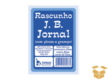 BLOCO RASCUNHO 08X11 JORNAL...