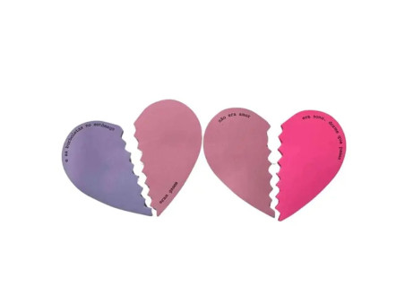 POST-IT  40X65MM SATIRA METADE CORACAO