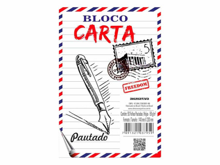 BLOCO PAUTADO 50F. ANIMATIVA