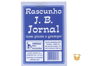 BLOCO RASCUNHO 11X15 JORNAL...