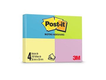 POST-IT  38X50MM NEON CORES...