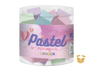 BORRACHA PLASTICA PASTEL...