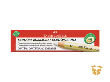 LAPIS BORRACHA FABER 7000 C/12