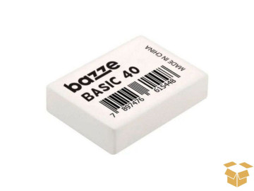 BORRACHA MACIA BRANCA N.40...