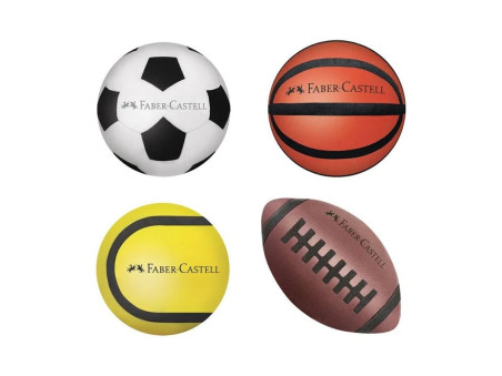 BORRACHA PLASTICA FORMATO BOLA -AV.