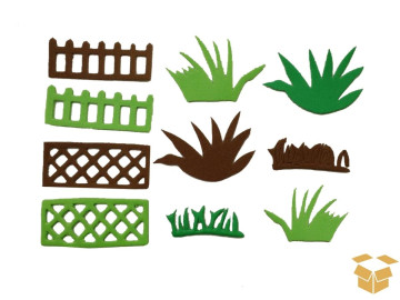 RECORTE EVA ARBUSTOS C/60