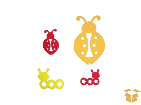 RECORTE EVA INSETOS DIVERTIDOS C/64