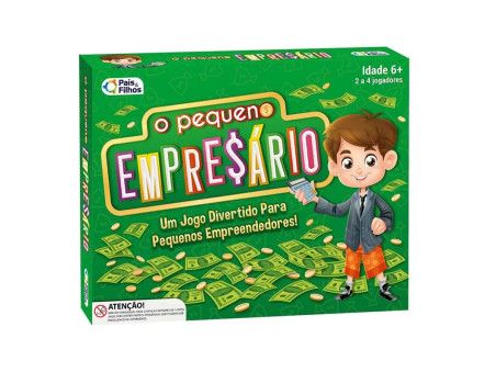 JOGO TABULEIRO O PEQUENO EMPRESARIO+PEC.