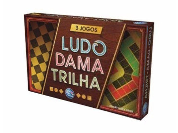 JOGO DAMA, LUDO E TRILHA...