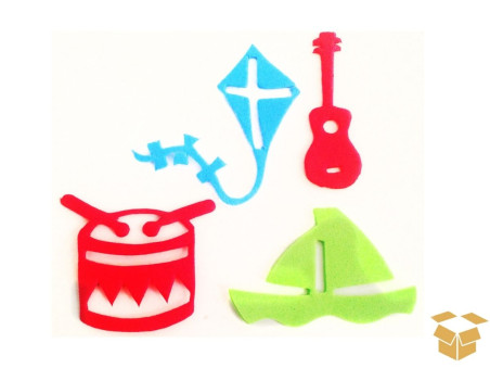 RECORTE EVA BRINCADEIRA DE CRIANCA C/64