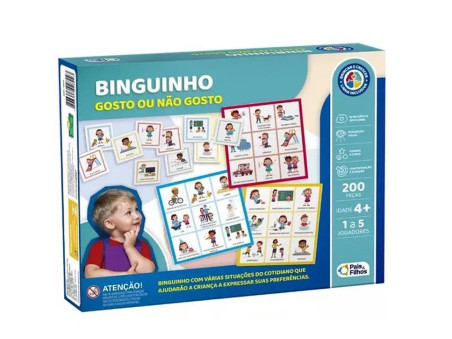 BINGUINHO GOSTO OU NAO GOSTO-INCLUSIVO