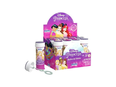 LANCA BOLHAS DE SABAO 60ML.PRINCESAS