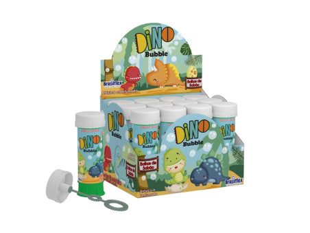 LANCA BOLHAS DE SABAO 60ML DINO BUBBLE