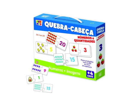 QUEBRA CABECA NUMEROS/QUANTIDADE