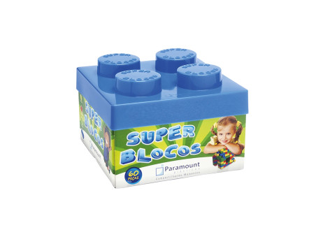 JOGO SUPER BLOCOS 60 PECAS