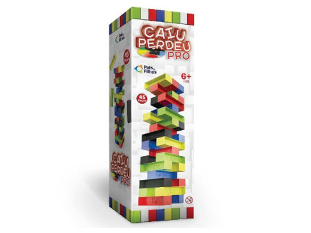 JOGO CAIU PERDEU PRO BLOCOS PL.45 PECAS