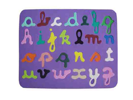BRINQUEDO EVA ABC MANUSCRITO 4MM.