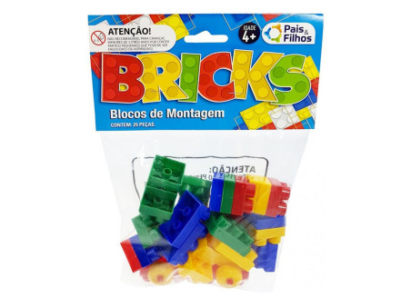 JOGO DE MONTAR FACIL BLOCOS 29 PECAS