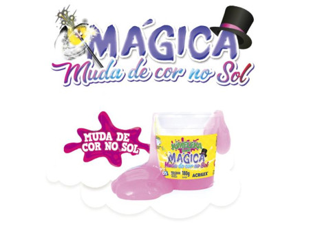 KIMELEKA MAGICA MUDA DE COR NA LUZ 180G.