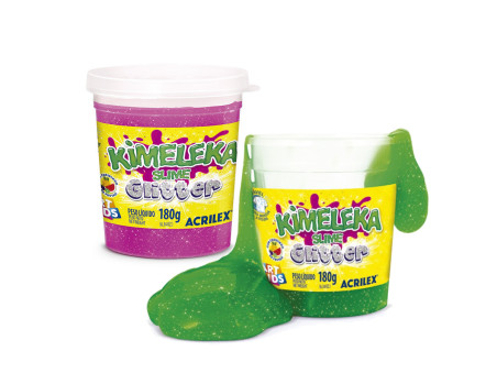KIMELEKA GLITER CORES SORTIDAS 180G.