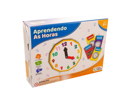 APRENDENDO AS HORAS 56 CARTAS+3 RELOGIOS