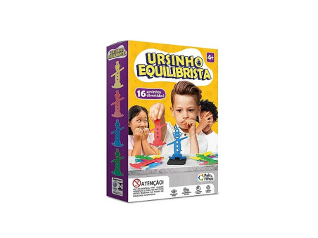 JOGO URSINHO EQUILIBRISTA 18 PECAS