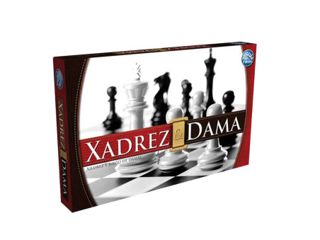 JOGO XADREZ DAMA-PECAS+TABULEIRO