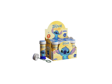 LANCA BOLHAS DE SABAO 60ML.STITCH+JOGO