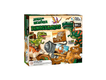 JOGO MEMORIA DINOSSAUROS 40...