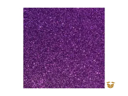 BORRACHA EVA GLITER VIOLETA C/10